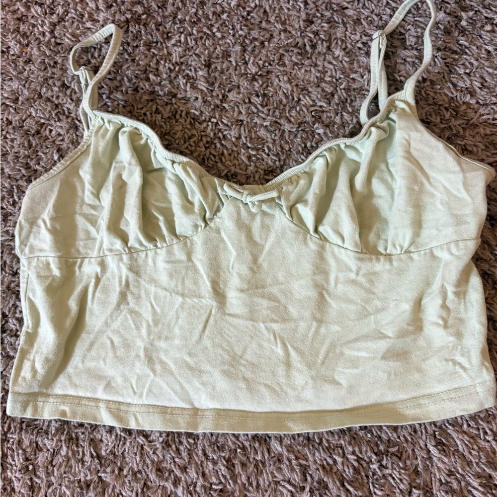 SHEIN Mint Green Camisole Top